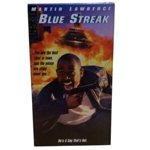 6/$15 Blue Streak action comedy VHS tape